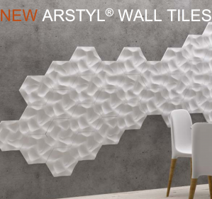 Modułowe panele ścienne ARSTYL WALL TILES