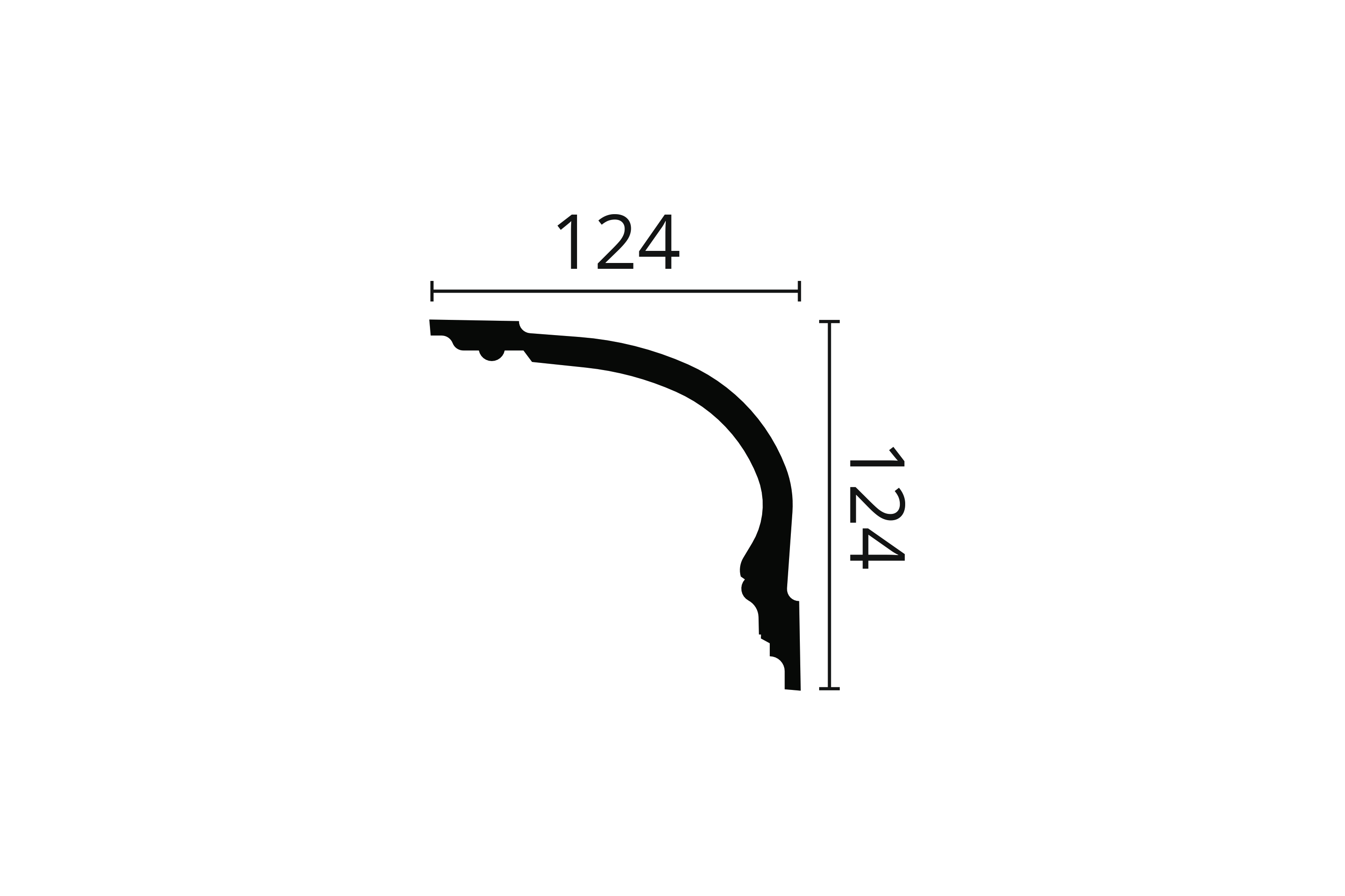 listwa przysufitowa Z6